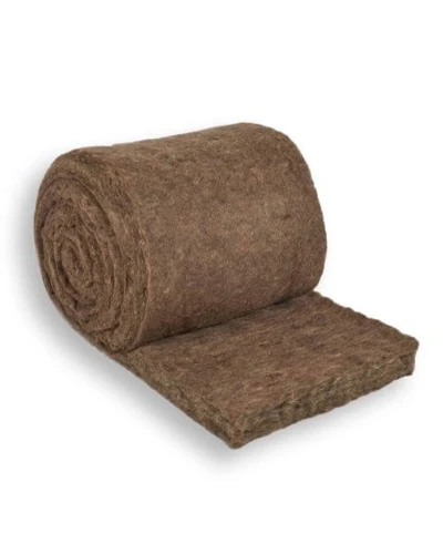 Rolka izolacji z wełny owczej OPTIMAL 18 kg/m³ – naturalny materiał do ocieplenia domu