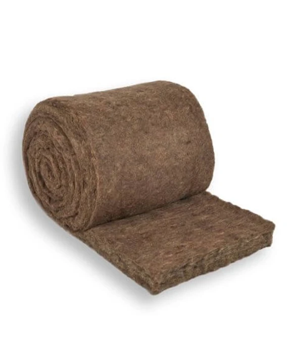 Rolka izolacji z wełny owczej OPTIMAL 18 kg/m³ – naturalny materiał do ocieplenia domu